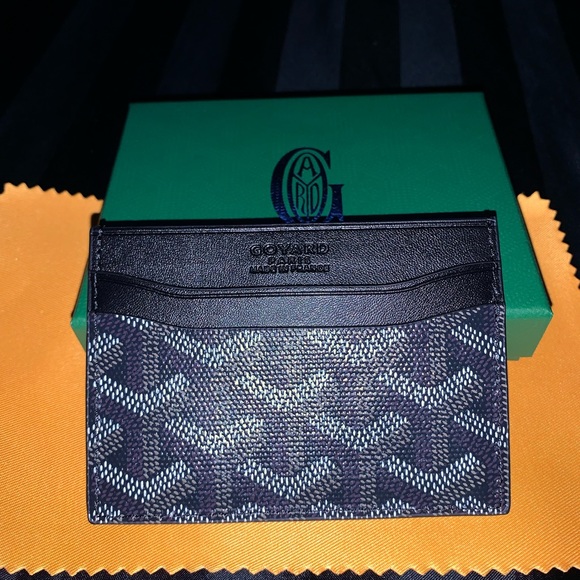 Goyard Other - Black GoYard Saint Sulpice Card Wallet / Card Holder (Pre-Owned)